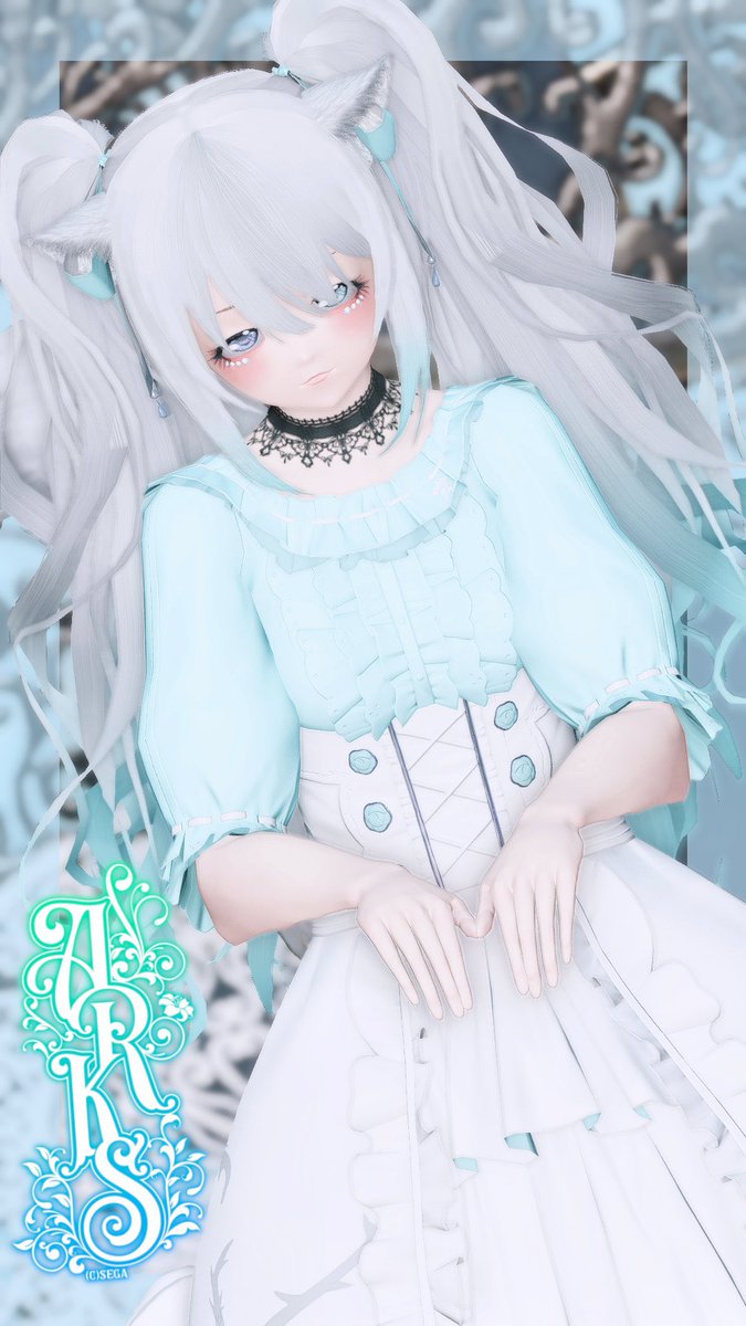 #PSO2NGS #PSO2NGS_SS 
#メンテの日じゃないけどssを貼る 
#ma7ロゴ 

遅めのおはみこ〜ฅ(´꒳ `ฅ)ꪆ
めんてじゃないすすお疲れ様でした✨️
沢山の方に見ていただき感謝🙏
今日も体調に気をつけて頑張ろうね✨️

朝SSは新衣装の小雪ちゃん❄️.*˚
スカートふわふわでめちゃ可愛い♡