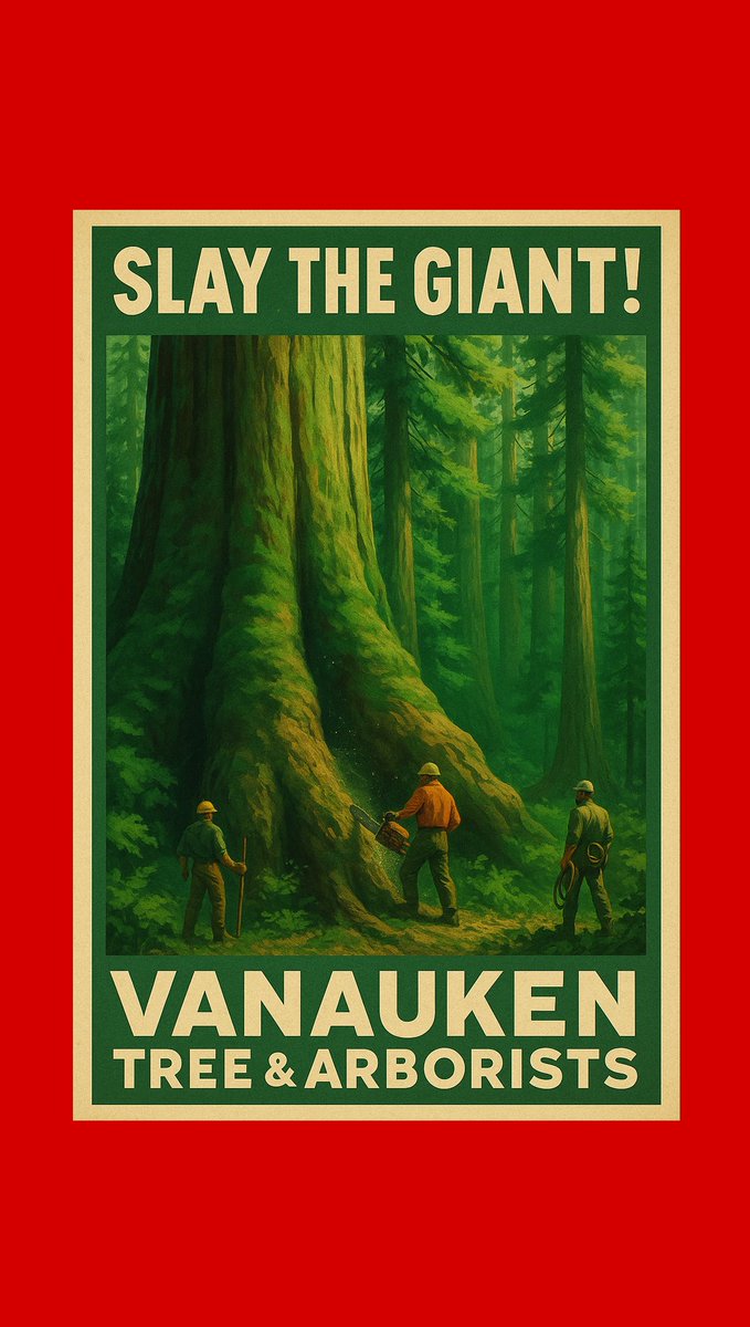 RedAdBigly's tweet image. #arborist #treeservice #lumberjack #red