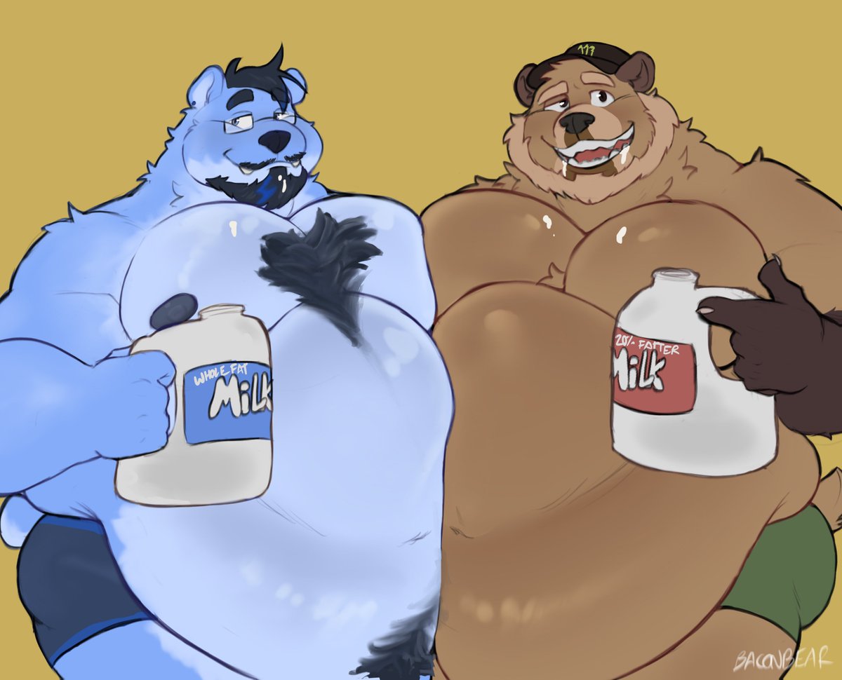 bACONbEAR🥓🔞 (@baconbearart) on Twitter photo milk builds strong bodies or something like that
flat for <a href="/biggerbluebur/">BiggerBlue🔞</a> & <a href="/BrandyAfterDark/">BrandyAD 🔞</a> 🥛 milk builds strong bodies or something like that
flat for <a href="/biggerbluebur/">BiggerBlue🔞</a> & <a href="/BrandyAfterDark/">BrandyAD 🔞</a> 🥛