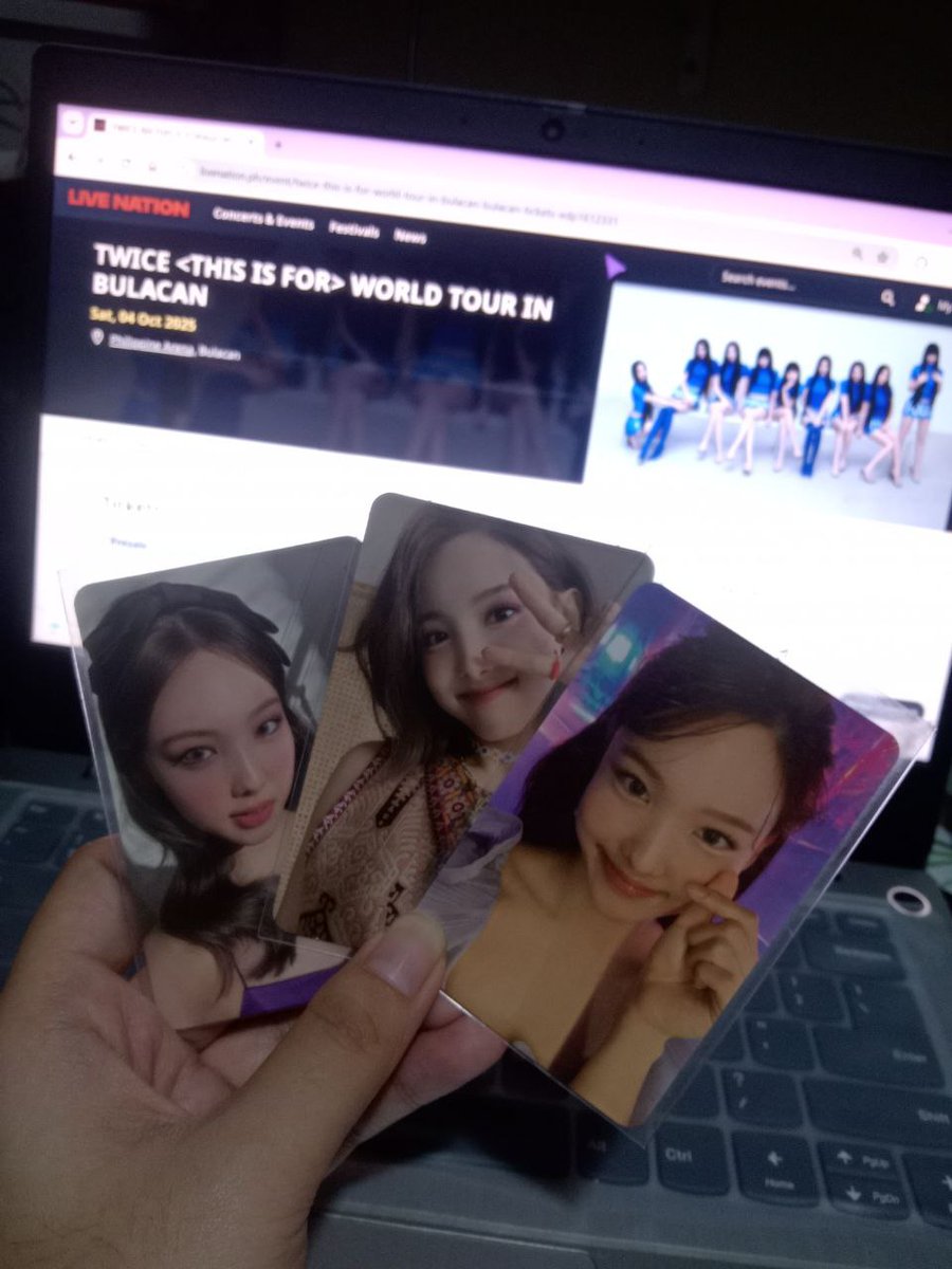 💜✨ — Hii, commsx!

Pls expect slow replies po muna, I’ll be trying to secure concert tickets for Twice’s concert 🫶

Wish me all the luck! Manifesting with all my heart na makakuha ako ng seats and hoping that the ticketing gods will be on my side 😭🙏