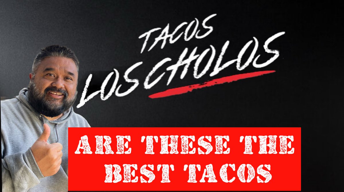WalkTodays's tweet photo. Tacos Los Cholos Forever ! A Taco Like No Other.  https://t.co/yca6qdJAu9 via @YouTube https://t.co/iUZDxErljc