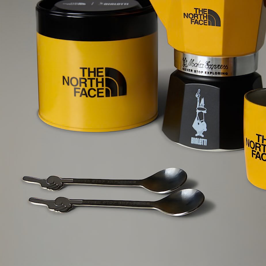 The Bialetti x The North Face Moka Set is a thing of beauty