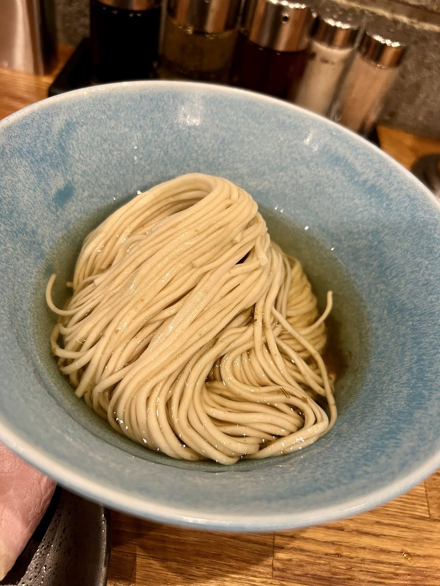 いつかの🍜
麺処 青野@寄居町
季節限定　昆布水つけめん醤油
どストライク⚾️な一杯🈵
大盛りにしなかった事に後悔😭
ご馳走様でした🙏