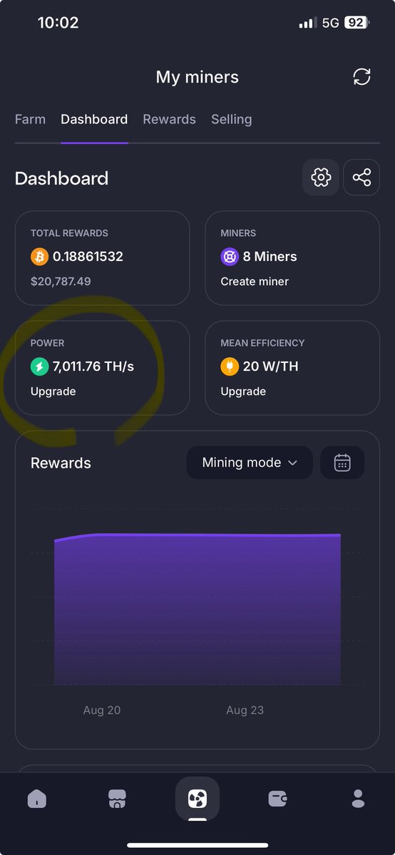 Joe Crypto (@aussiehaggie) on Twitter photo Now is the time to mine #Bitcoin in <a href="/GoMining_token/">GoMining</a> โ๏ธ๐๐
โ๏ธMy Referral Code : O633O
โ๏ธ( In referral code O633O, both ends of O are uppercase O )
gomining.com/?ref=O633O
๐๐๐๐๐๐๐๐๐๐๐๐๐
If you want to sign up now for <a href="/GoMining_token/">GoMining</a> , click here
The illustration below Now is the time to mine #Bitcoin in <a href="/GoMining_token/">GoMining</a> โ๏ธ๐๐
โ๏ธMy Referral Code : O633O
โ๏ธ( In referral code O633O, both ends of O are uppercase O )
gomining.com/?ref=O633O
๐๐๐๐๐๐๐๐๐๐๐๐๐
If you want to sign up now for <a href="/GoMining_token/">GoMining</a> , click here
The illustration below