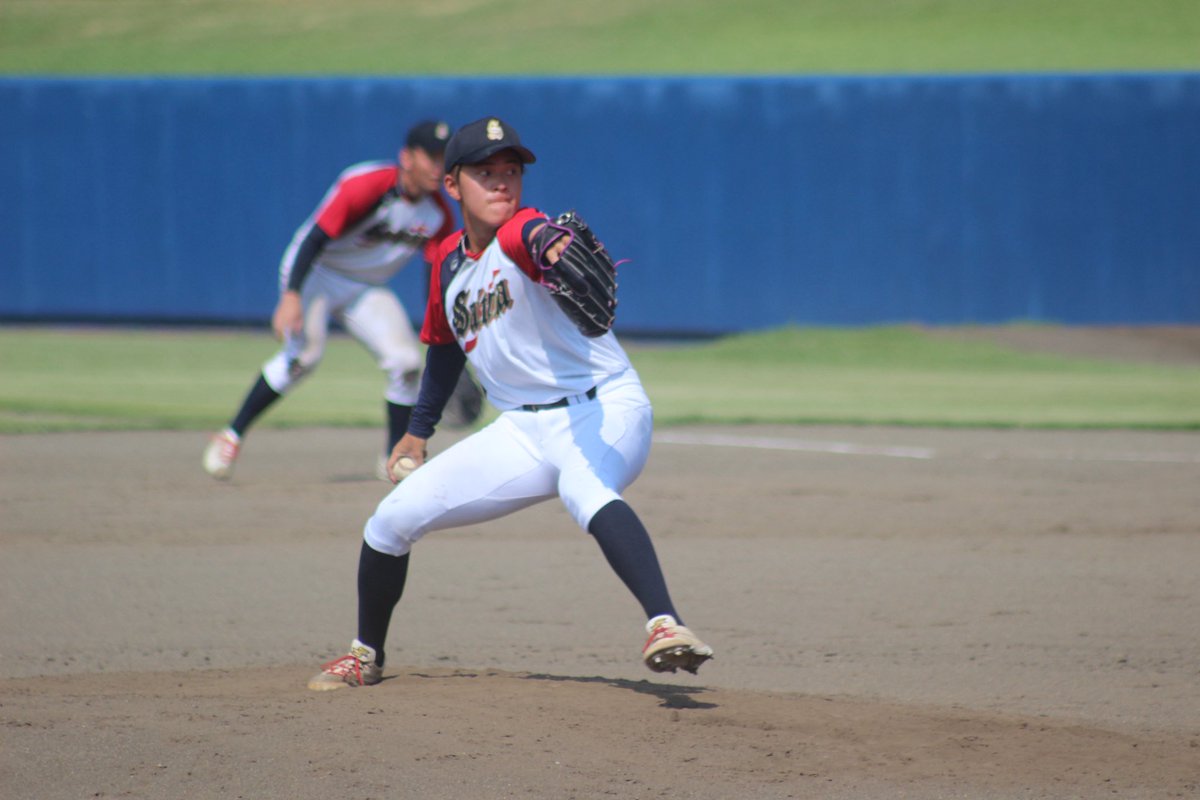 saitamaBBC's tweet photo. 〔試合結果⚾️〕
関東甲信越大学体育大会(8/27)
vs 山梨大学

⚪️8-1(7回コールド)

投手-捕手・堀井(7)-森川

二塁打:根津(2),豊田(6)
三塁打:西里(6)

〔次戦〕
関東甲信越大学体育大会(8/27)
vs横浜国立大学or横浜市立大学
15:00PB inグレースイン前橋市民球場

#埼玉大学硬式野球部
#大学野球 https://t.co/5uodS8BsKj