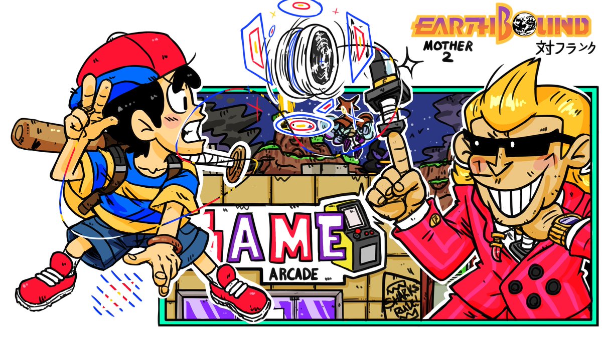 MegatonSlater's tweet image. Happy Anniversary Earthbound! 

#Earthbound 
#MOTHER2_31周年 
#MOTHER2_31th