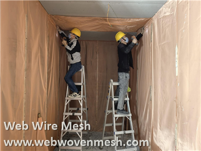 juliamesh's tweet image. As wire mesh manufacturer,we offer quality copper wire mesh shielding solutions.
We finish copper wire mesh installation for research institution’s shielding project.Made from pure copper wires with uniform mesh,it effectively blocks high-frequency electromagnetic interference.
