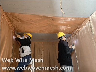 juliamesh's tweet image. As wire mesh manufacturer,we offer quality copper wire mesh shielding solutions.
We finish copper wire mesh installation for research institution’s shielding project.Made from pure copper wires with uniform mesh,it effectively blocks high-frequency electromagnetic interference.