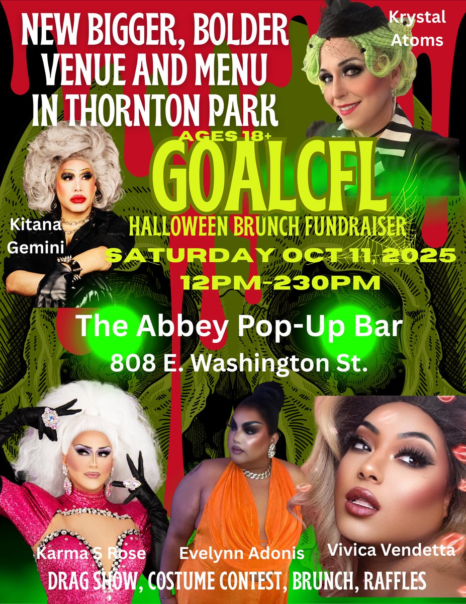 🎃📷 GOALcfl’s Halloween Brunch Bash 📷📷Get ready for a hauntingly fabulous afternoon—GOALcfl is throwing its annual Halloween Brunch on October 11th from 12:00–2:30 PM, and you won’t want to miss a single spellbinding moment! Get your tickets here:  rb.gy/ftfwqz