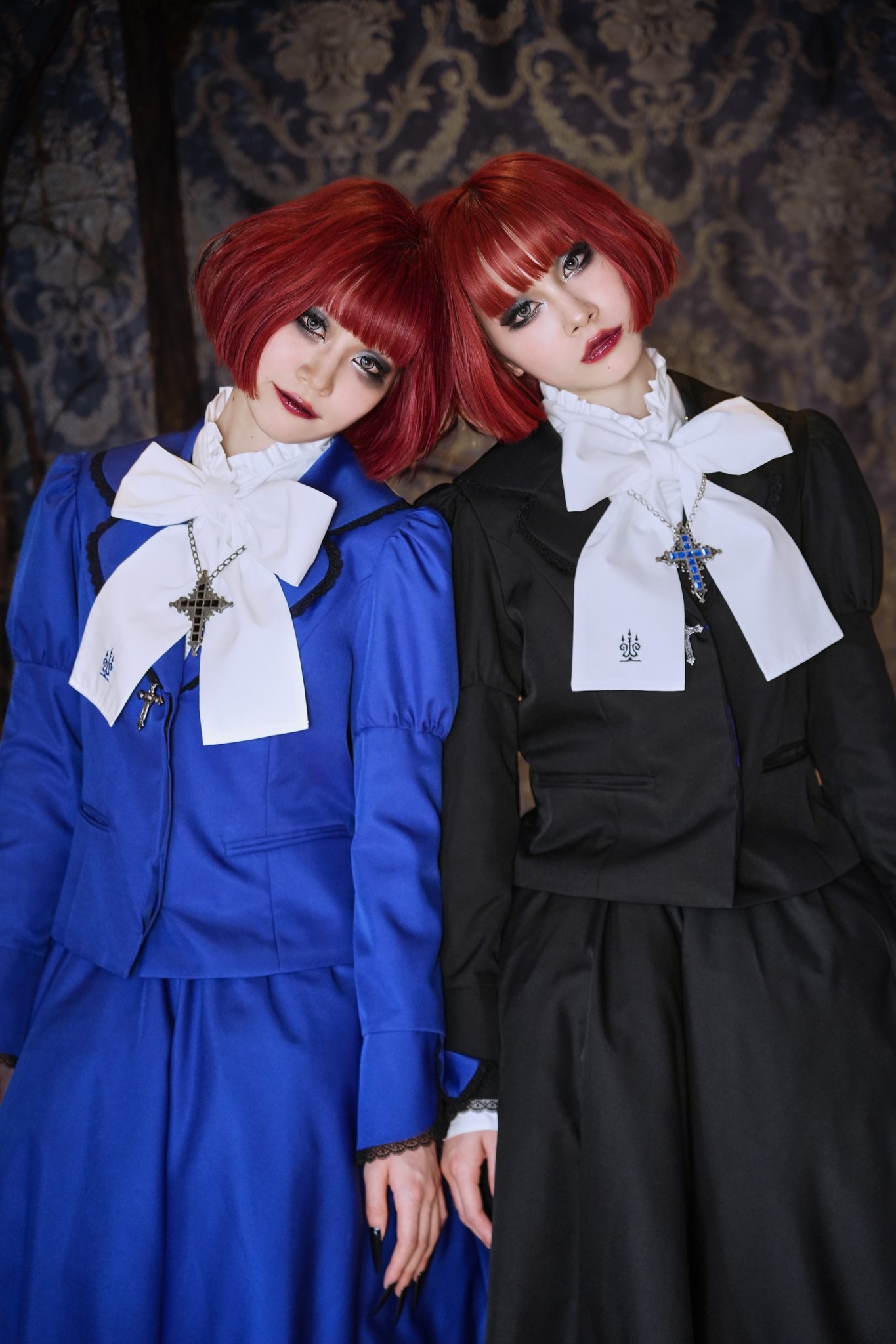 Moi-meme-Moitie 十字架ボタンショートジャケット モワメーム