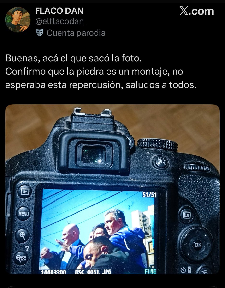 Apareció el fotógrafo y confirmó que esa piedra JAMÁS existió, el vocero presidencial difunde fotos editadas como si nada 💀