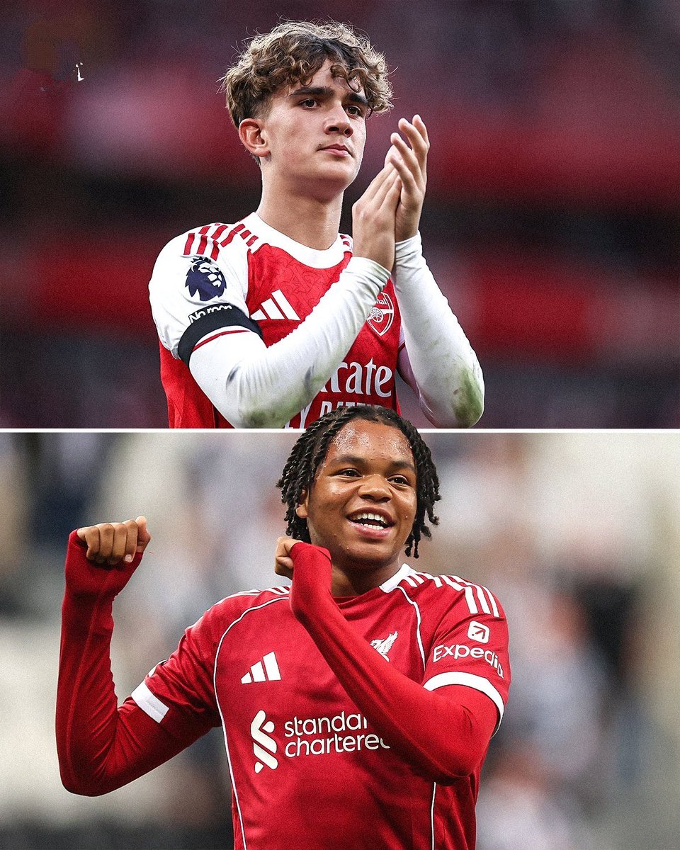 TechBreeze72255's tweet photo. 🚀🌟 BREAKING: Two new stars are born!

15-year-old Max Dowman and 17-year-old Rio Ngumoha are set to make their UEFA Champions League DEBUTS this season! 👶🏴⚽

The future is bright. The future is now. 🔥

#UCL #YoungStars #FootballFuture #ChampionsLeague #Arsenal #Academy https://t.co/4uGBAm9VR1