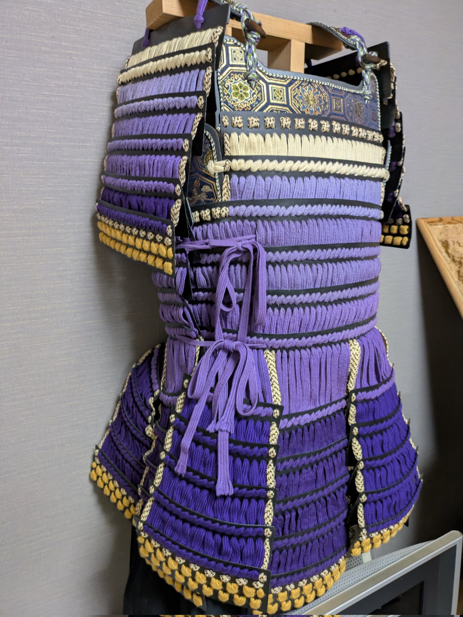 【 擬革紙甲冑 】　江戸時代　平家　蔵出品 擬革紙甲冑 】 江戸時代 平家 蔵出品 擬革紙甲冑 】 江戸時代 平家