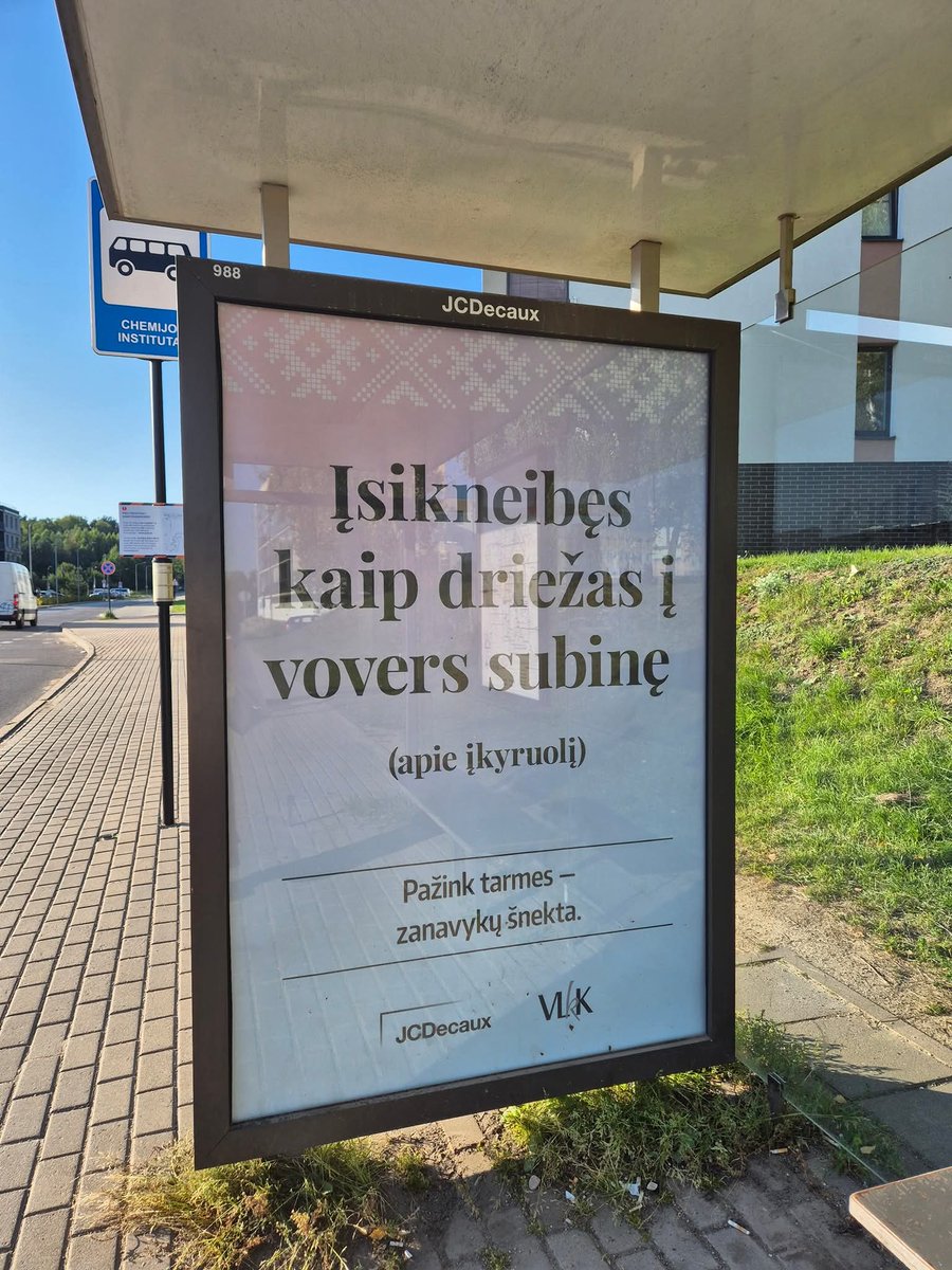 Out of Context Lithuania tweet media