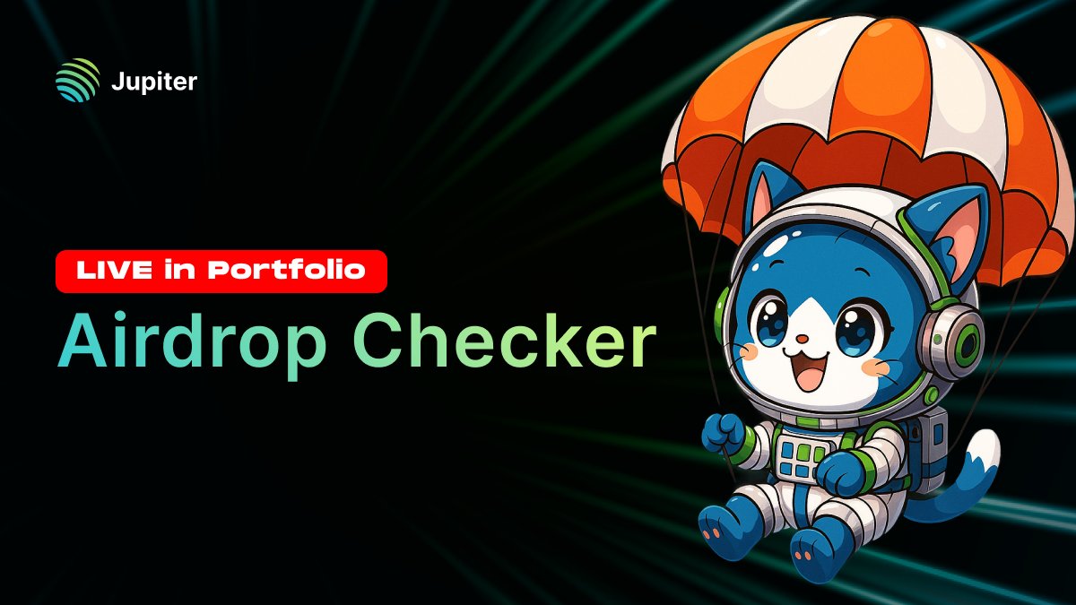 Airdrop Checker Launch Graphic