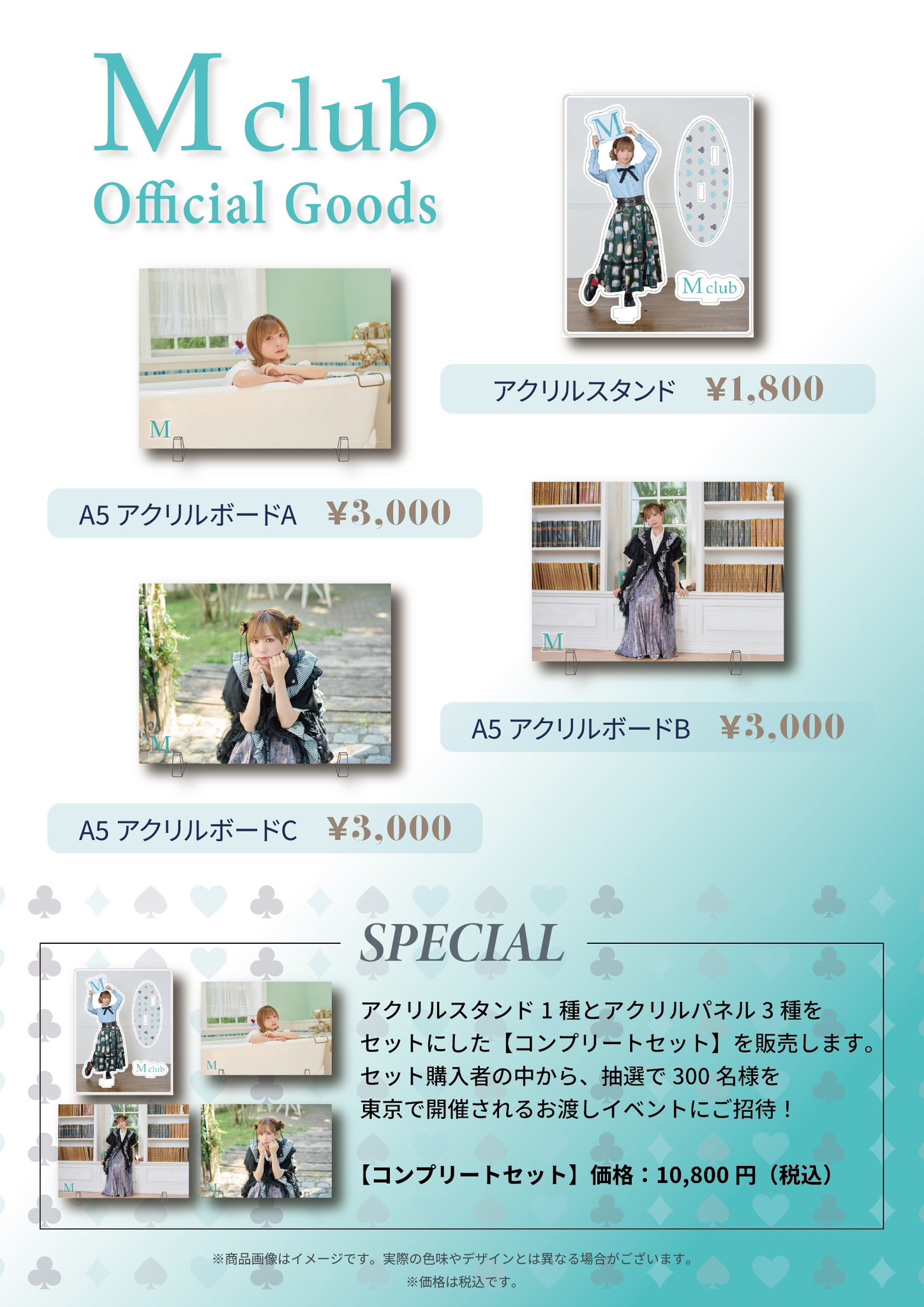 額入りプリント 芸者 セット 1/26追記】[グッズ]SHINファンクラブechoes限定東名阪ツアー