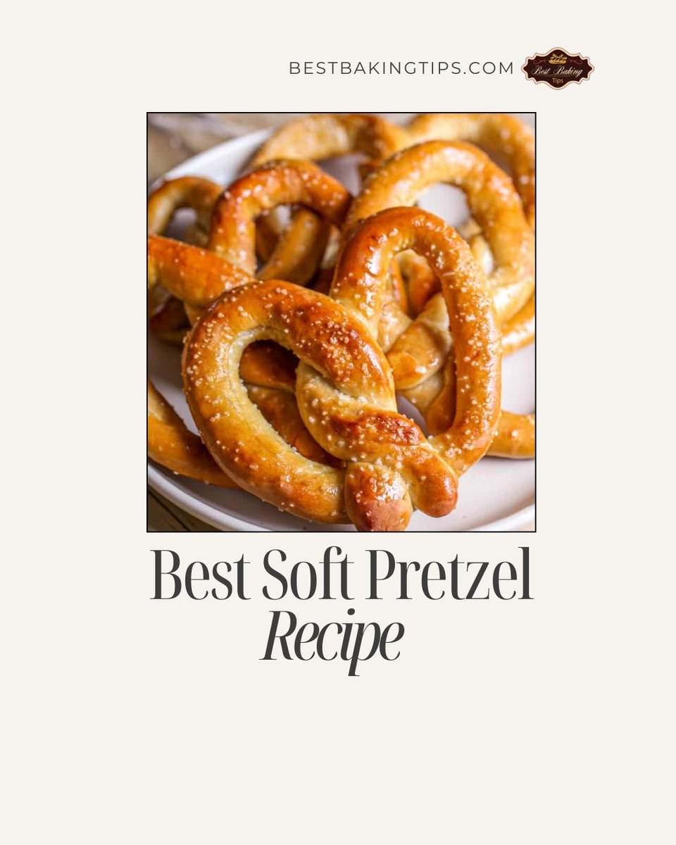 🥨✨ Golden, chewy, and perfectly soft — this Best Soft Pretzel Recipe is a bakery-style classic made simple at home! Deliciously easy and impossible to resist. 💛

👉Follow us for more baking recipes &amp; tips to master your favorite treats!

#SoftPretzels #HomemadeGoodness
