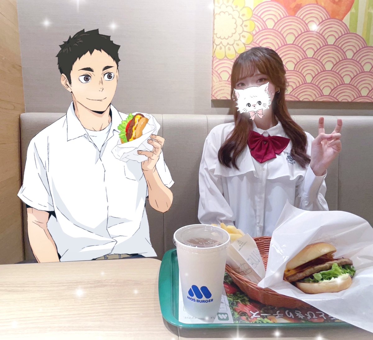 大地さんと同じもの食べてきた(*'ч'* )

 #ハイキュー  #澤村大地  #推し活