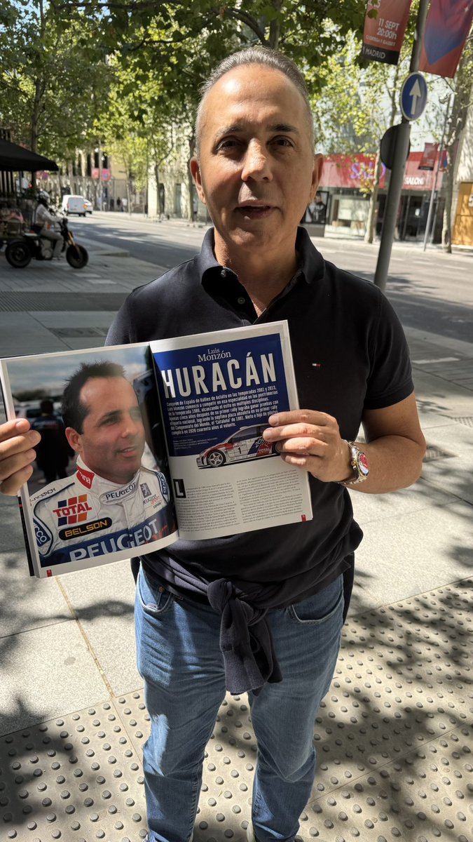 Luis Monzón ya tiene su ejemplar del número 35 de TURINI. A ver qué le parece el artículo que resume su extensa trayectoria que ha escrito nuestro compañero <a href="/javierviera78/">Javier Viera</a>