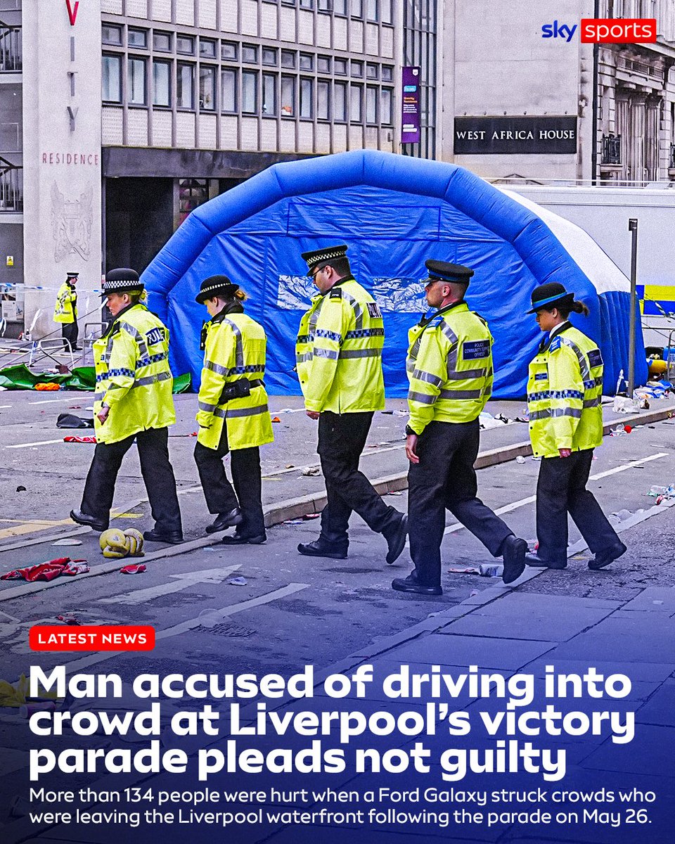 SkySportsNews's tweet photo. Paul Doyle, 53, has pleaded not guilty to 31 offences relating to the incident. https://t.co/glikXXDTpH