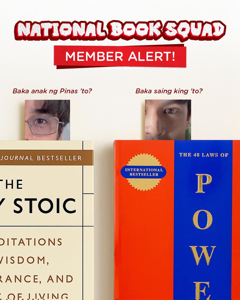 The hunt starts here! 🔎

You can ‘kaldag’ your way to the nearest National Book Store. But before that, hulaan mo muna kung sino ang members ng National Book Squad. Any guesses? 👀

#JoinTheNationalHunt #NationalBookStore