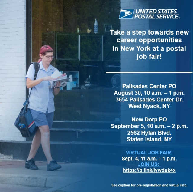 lpamanian's tweet photo. https://t.co/PQFankhvXg Join virtual job fair: https://t.co/D0Gqic5eXT #JobFair #VirtualJobFair #USPSCareers #NewYorkJobs #jobs hiring #jobsearch #joinourteam #employment #USPS #USPSEmployee https://t.co/rXcvSThSCJ https://t.co/dtdj4kZnxD