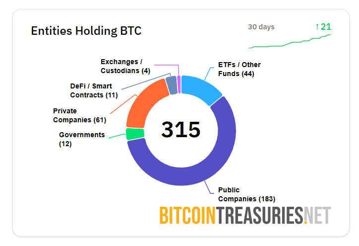 315 holders (and rising) are looking beyond HODLing.

Treasuries want yield. Institutions want compliance.

Builders want composability.

<a href="/Coredao_Org/">Core DAO 🔶</a> provides the rails for all of it.