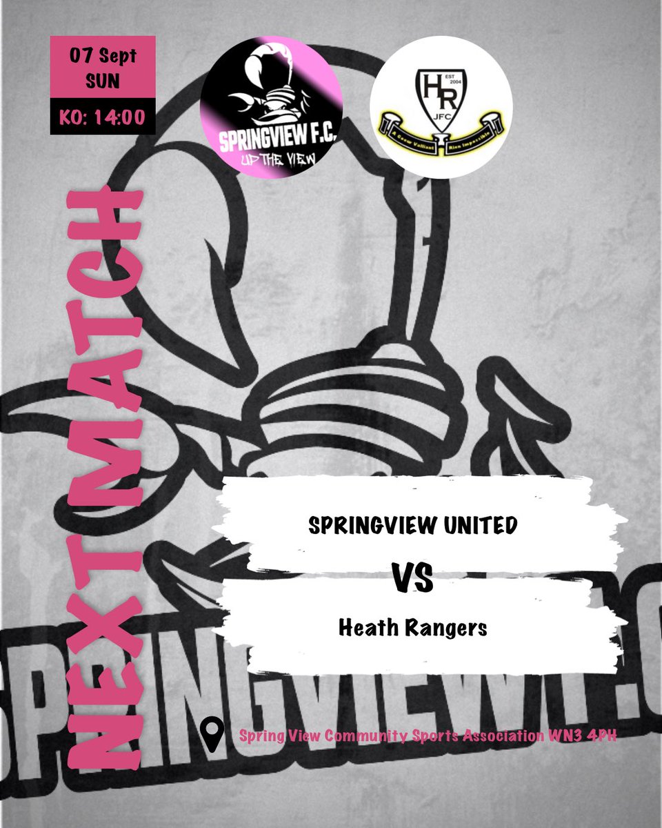 Sunday United teams next game