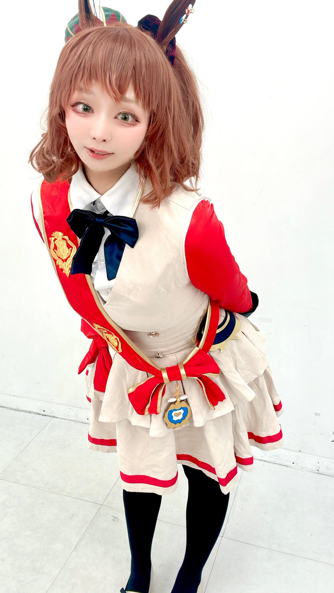 ワグナー社❤️ 赤いドレスが可愛いねずみさん 赤】美シルエットドレスミニ リカちゃんドレス アクセサリー付き