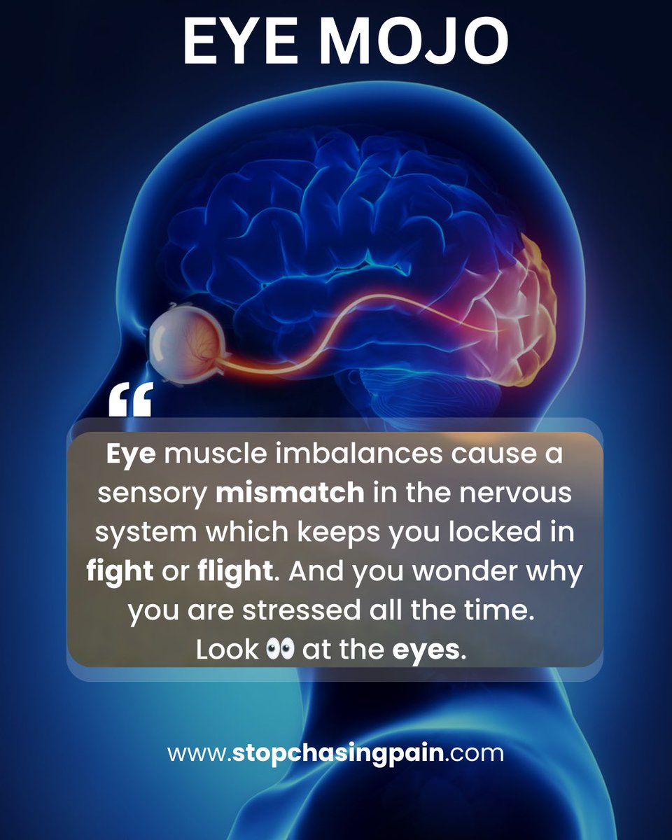 “If you don’t think eyes influence movement, then you have a lot to learn about the human body.”  -Michelle Turner

stopchasingpain.com/events-scp/eye…