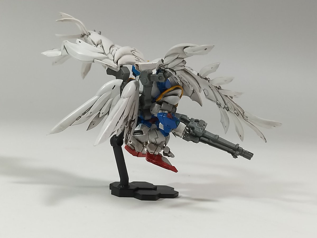 hidekai303's tweet image. スペリオルディファインのゼロEW完成！
小さいながらも中々の迫力ですね!

#プラモデル