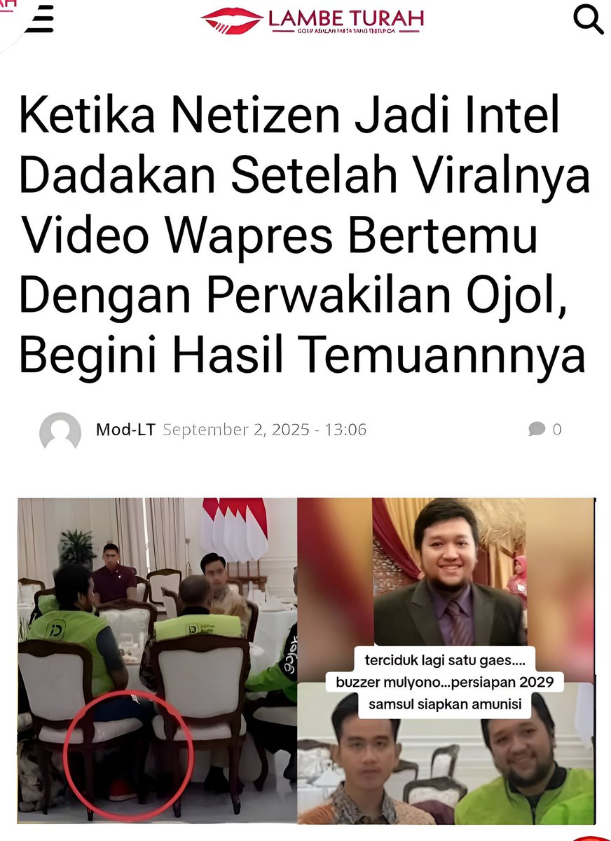 HaidarSang's tweet photo. @chanchani30 @tempodotco Terciduk, Ojol jadi2an ternyata Termul yg pakai S3patu Brand ternama yg harganya jutaan...
Ini fakta yg tdk bisa dibantah...
Dasar IDIOT lu. https://t.co/S82KNNjZj3