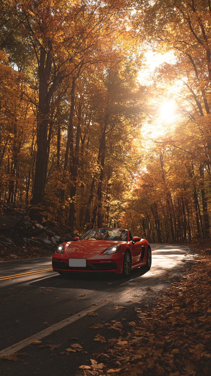 porsche_gate's tweet photo. 【スマホ壁紙プレゼント🎁 Vol.66】
今回は、「718ボクスターGTS」と美しい紅葉です！
画像を保存して、あなたのスマホに秋の気配を✨
気に入ったら「いいね」で教えてくださいね！

#ポルシェゲート #壁紙配布 #718BoxsterGTS #紅葉 https://t.co/2C0M4WDnLN