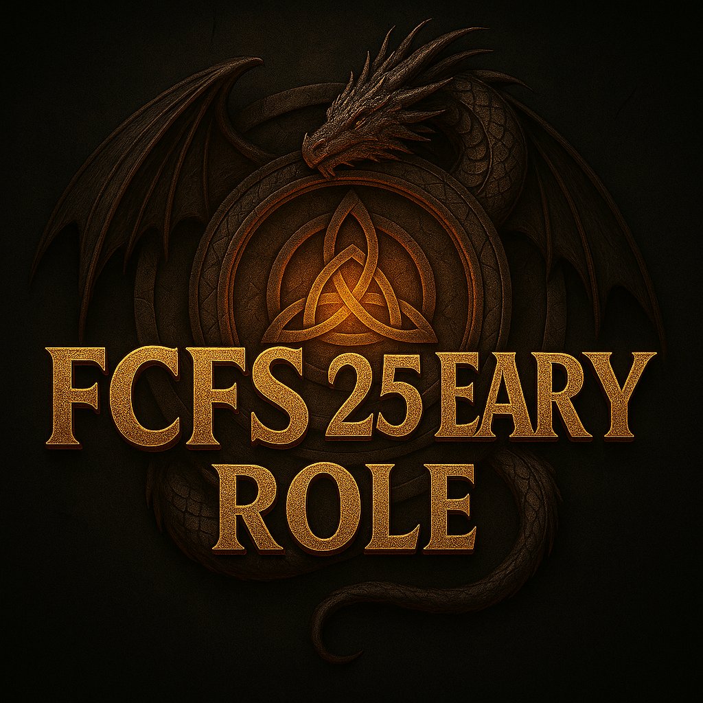 📢 Discord is now LIVE!

All participants can join.

⚡ Remember: Only the first 25 entries will receive the Early Role.

Let’s go! 🚀

👉 Discord: discord.gg/5T6fqucRJm