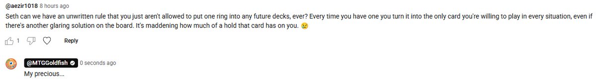 Two years later and the flavor of The One Ring is still perfect.