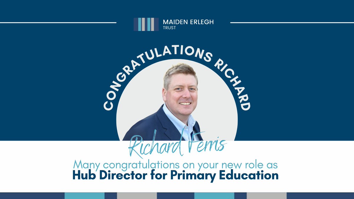 Congratulations Richard Ferris — a very well deserved appointment to Primary Hub Director. We look forward to the positive impact that closer collaboration will have for us and other MET #PrimarySchools

#TeamMET #WorkTogether #SupportEducation #EducationLeaders