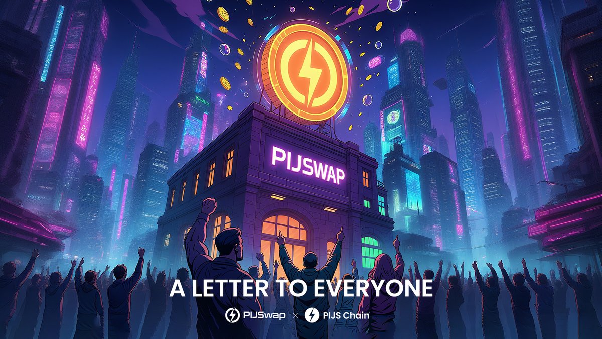 PIJSwap_Labs's tweet image. 📰PIJS Community: A Letter to All Pioneers
Hey PIJS Community:
Since $PIJS officially launched less than 90 days ago, together we’ve already achieved milestone after milestone worth remembering:
1️⃣Growing User Base: While $PIJS’s short-term price action may not resemble the…