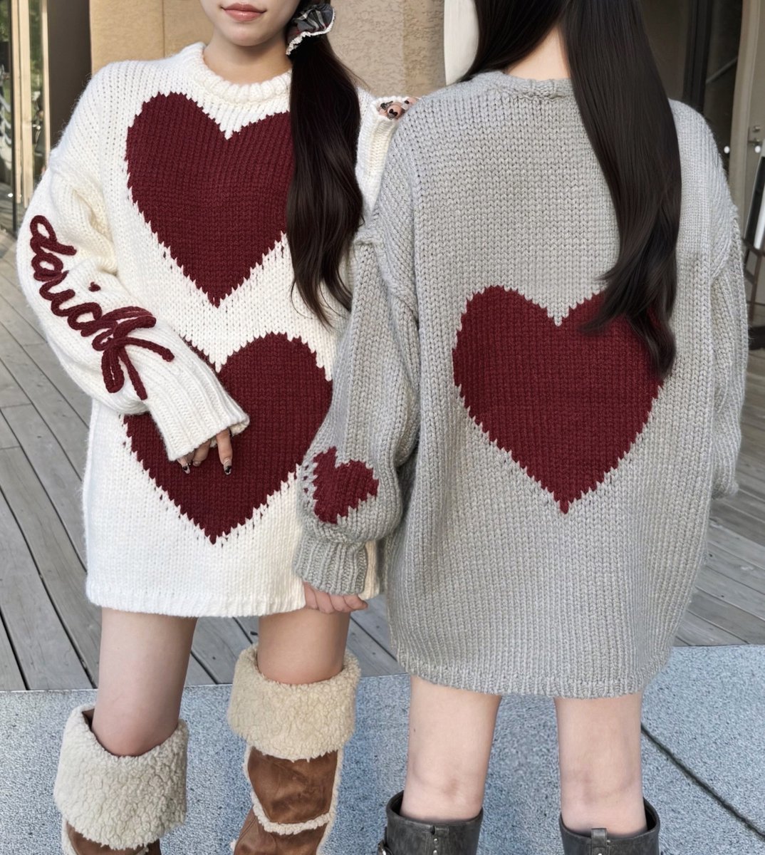 全面ハートが可愛い