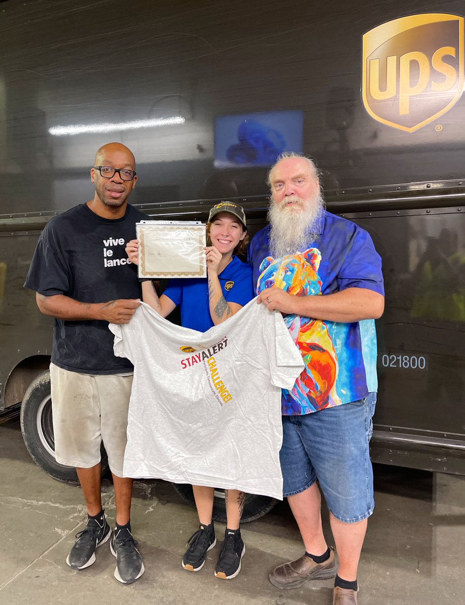 #OKC #Preload #CHSP #UPSer of August - Based on month long obs, DOK, methods &amp; safety acts Recognizing BX2 preloader Chris 😎 We appreciate everything you do #KeepitUP #ThankYou #UPS  #GreatPlacetoWork #excellence