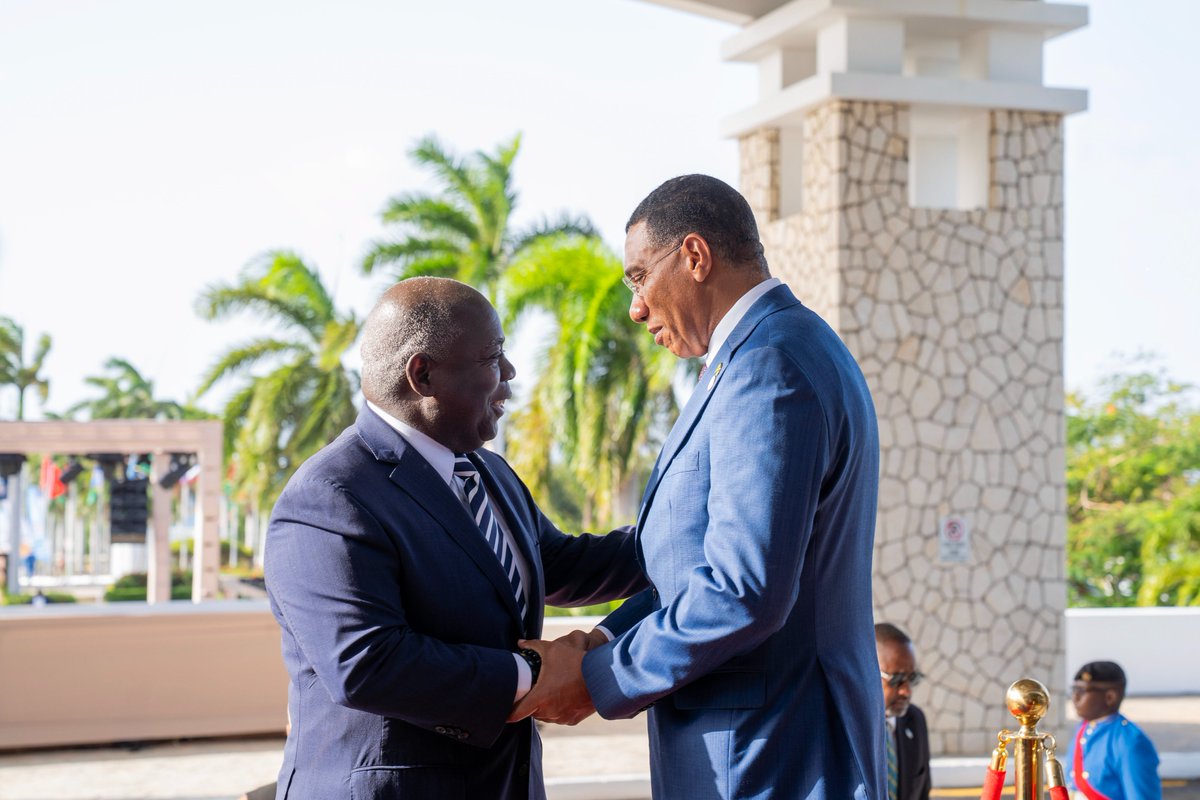Congratulations to Prime Minister <a href="/AndrewHolnessJM/">Andrew Holness</a>  on his election victory. Jamaica has my very best wishes as this new term begins. I look forward to deepening our partnership with CARICOM for the benefit of our region.