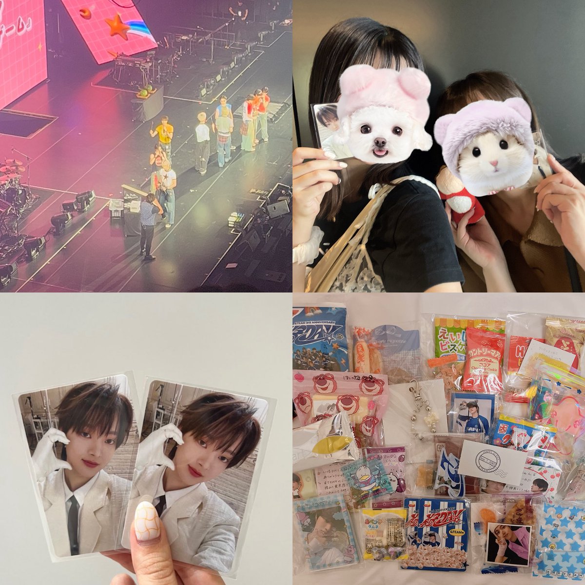 縁DAY楽しかった！💙
&amp;TEAM3周年おめでとう🪽🌏
会ってくれたみんなありがとうー！☺︎