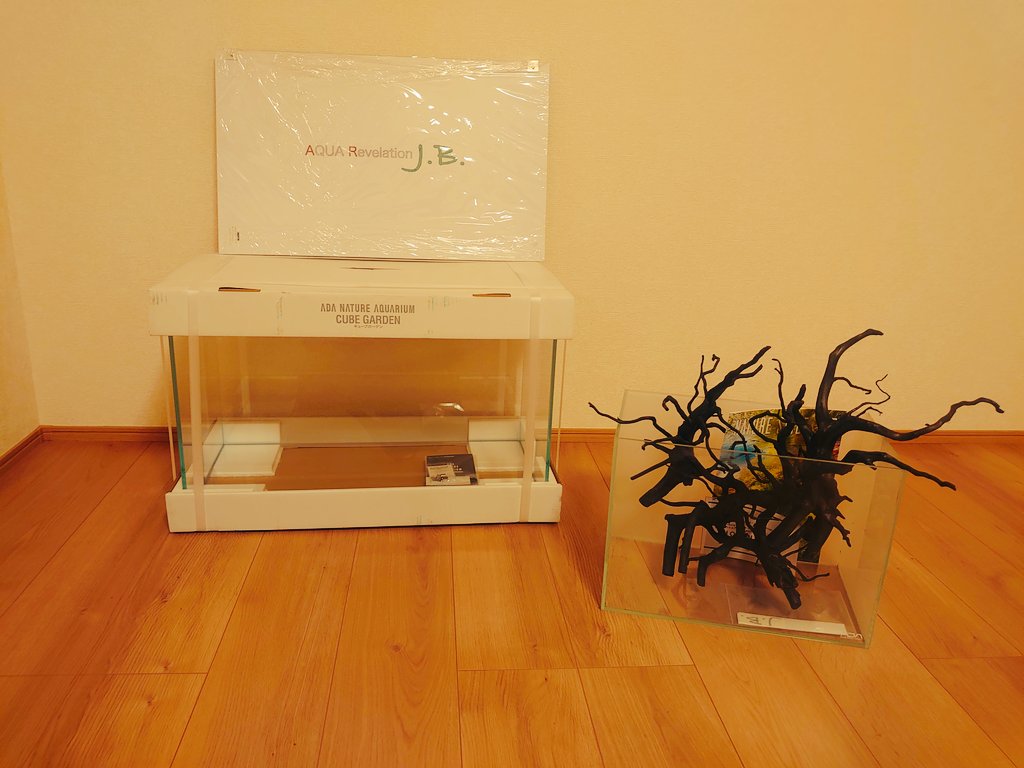 yachu_RoA's tweet image. 先日AQUA Revelation J.B.さんにてライトスクリーンを購入！
ライトスクリーンを買うとキューブガーデンまで付いてくるというぶっ壊れ企画🤣
キューブガーデン付いてくるならと手を出さずにいたライトスクリーンを購入させて頂きました✨
#AQUARevelationJ.B.
#ライトスクリーン
#ADAキューブガーデン