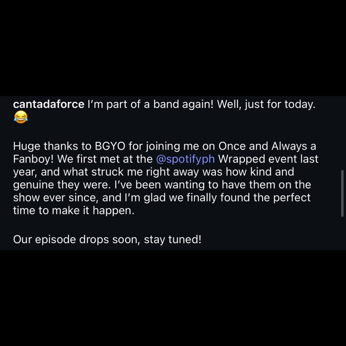 nakakatuwa lang na comments like this will always outshine the noise.at the end of the day, what truly matters are the genuine words from people who’ve actually met and worked with them. 
sabi nga, talent can put you on top but it’s how you treat others and the