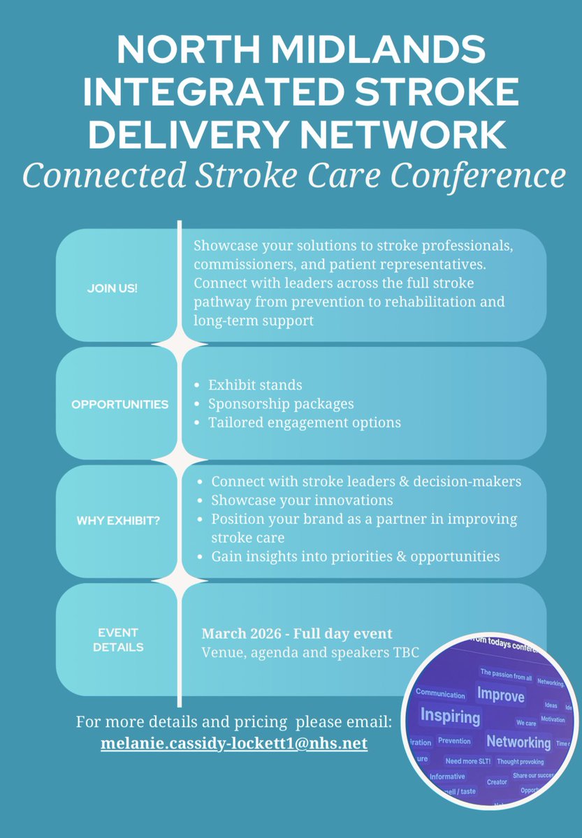 A fantastic opportunity to be part of our next event!