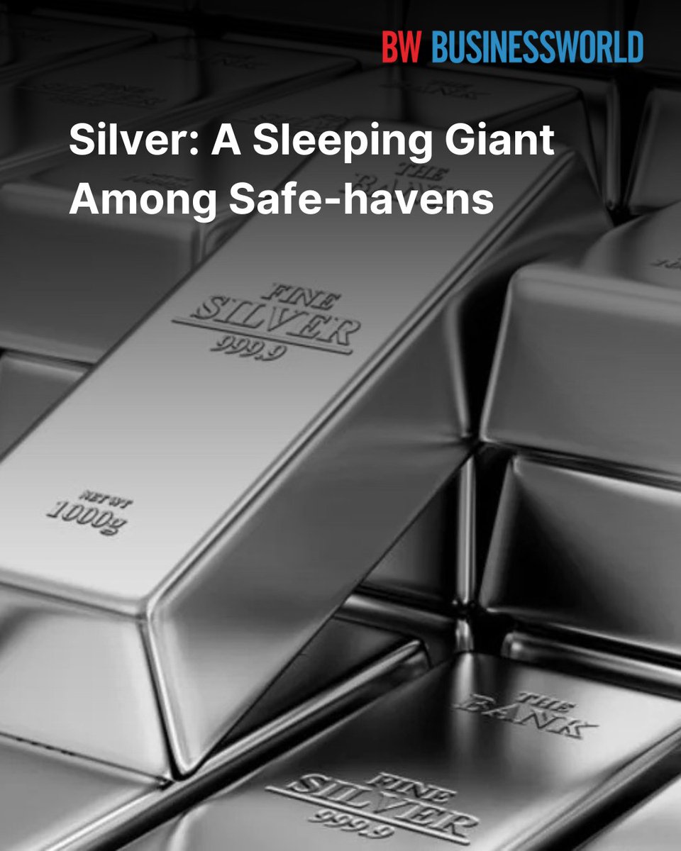 BWBusinessworld's tweet image. Analysts claim that silver is still undervalued and the extended rally up to USD 50 per ounce is ahead with increasing demand from the industries amid tight supply
Read More: businessworld.in/article/silver…
#SilverMarket #SilverInvestment #CommodityTrading #Investing