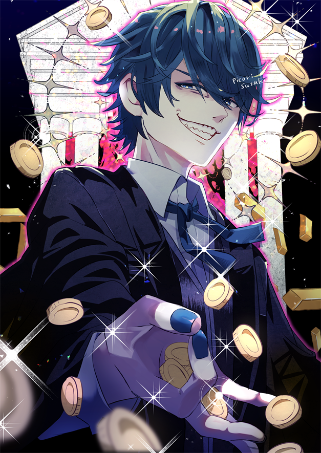 002.悪徳のジャッジメント/mothy様(悪ノP)
#100曲ボカロ絵チャレンジ