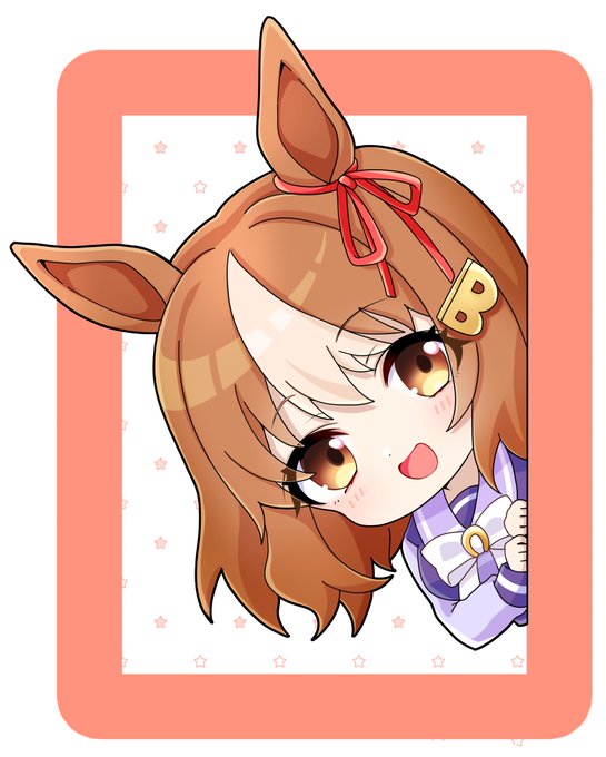 ぴょっこりベルノ|ω・)
#umamusume  #ベルノライト 