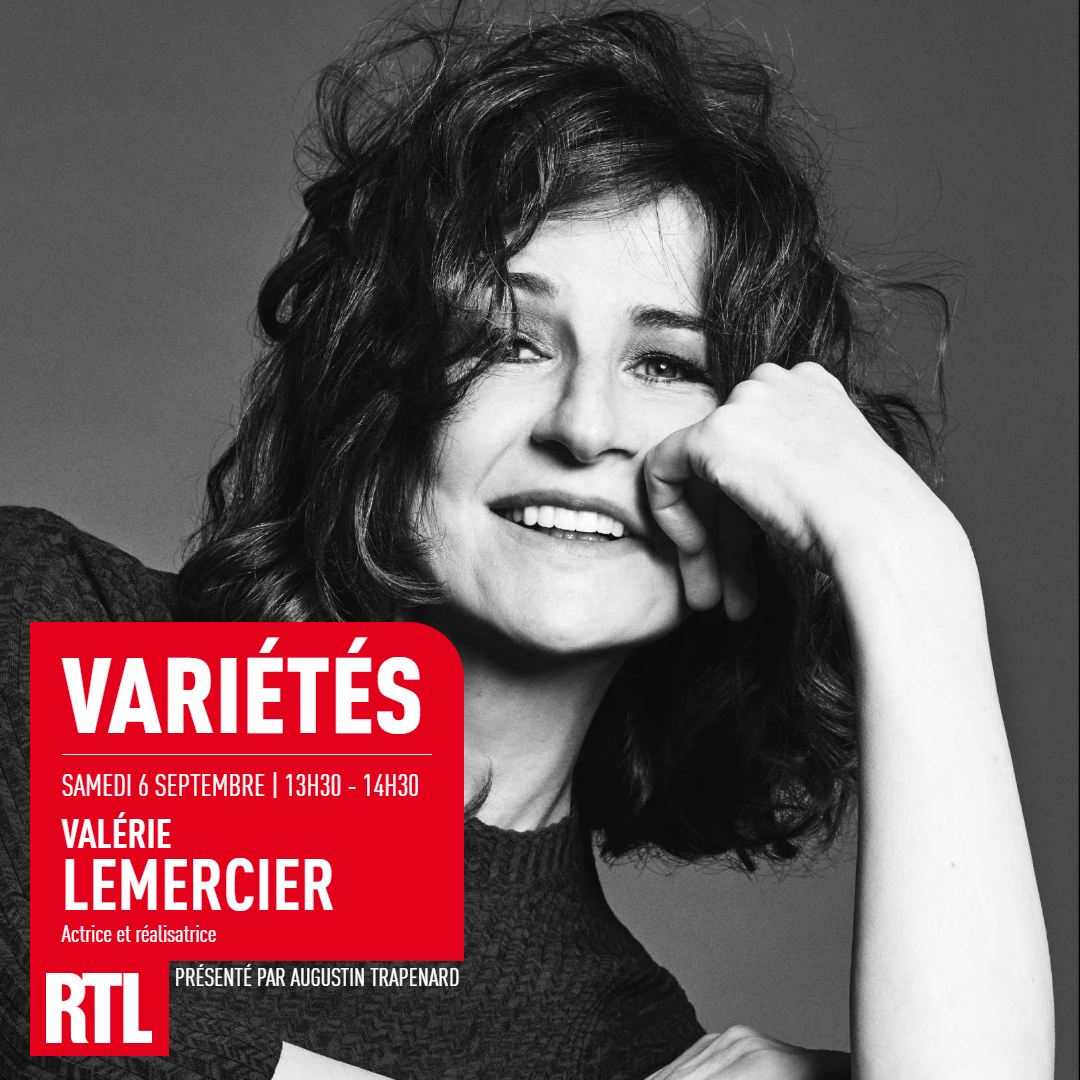 🎙️ Valérie Lemercier se confie dans « Variétés » avec <a href="/ATrapenard/">Augustin Trapenard</a> ce samedi de 13H30 à 14H30 sur #RTL 📻