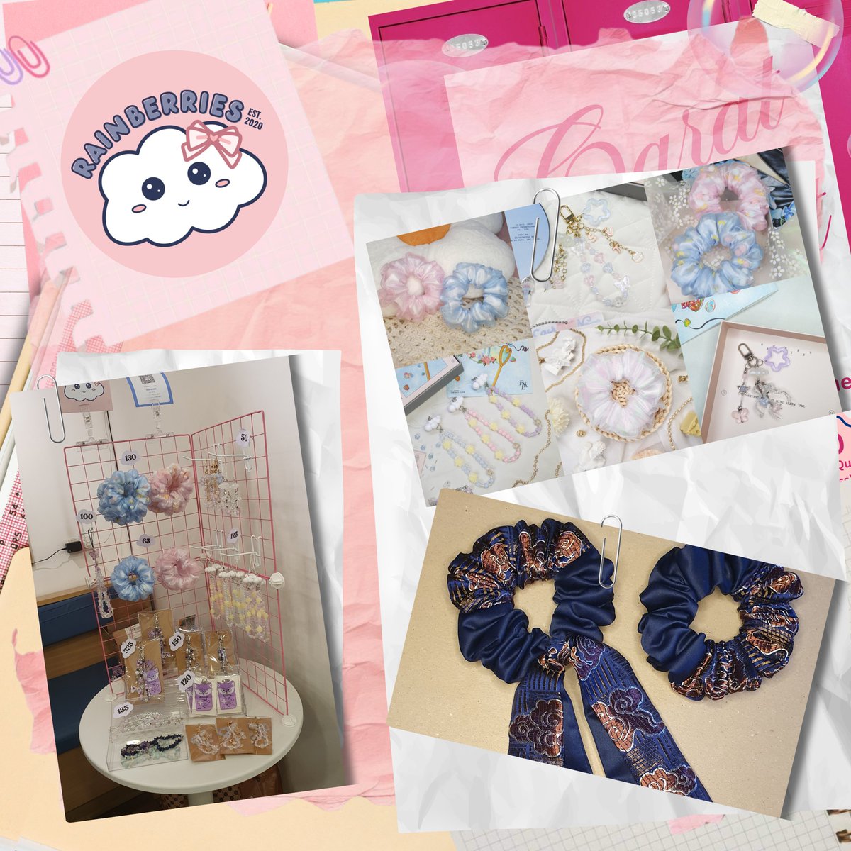 Jellei_Studio's tweet photo. @MeowMeowCart713 @haonvrs @pagingcourage @issartchive @honeyverse1485 @aimaltashop With dreamy designs and charming handmade accessories, @rainberries_ph will make your Carat Market haul extra sweet! 🍓 Catch them this Dec 13 at Starthub San Miguel! #CaratMarket2025 https://t.co/wHNEEaroIf