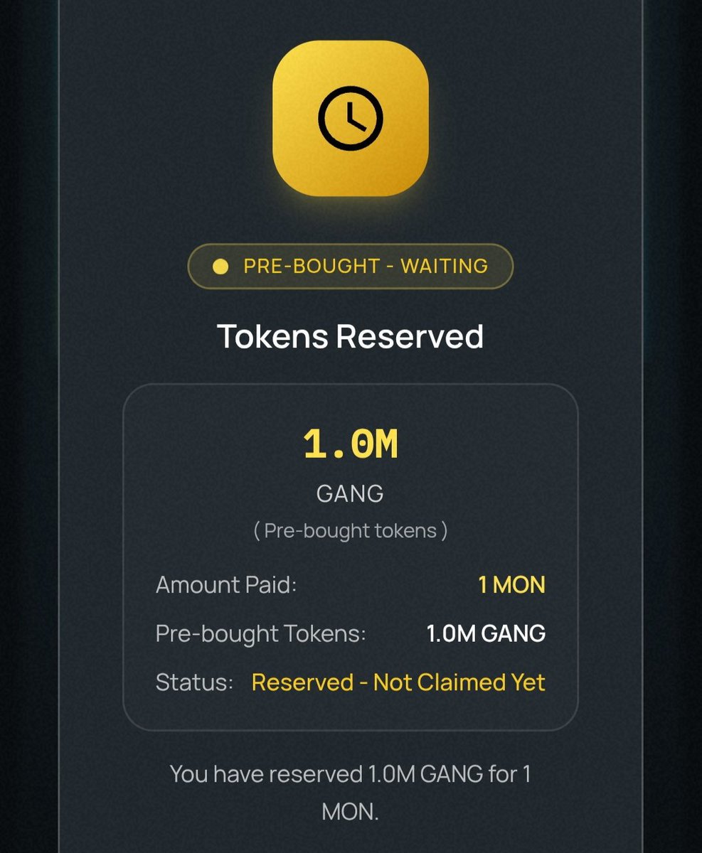 Lets F*cking Go! MONGANG🔥🔥🔥
im waiting for claim🤭

#GMongang #Gcult